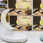 Banana lampa sa bluetooth zvučnikom i bežičnim punjačem 3u1