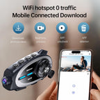 Komunikator za kacigu bluetooth sa kamerom