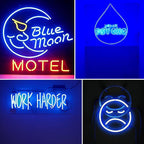 LED NEON flex traka - 10m 220v Plava
