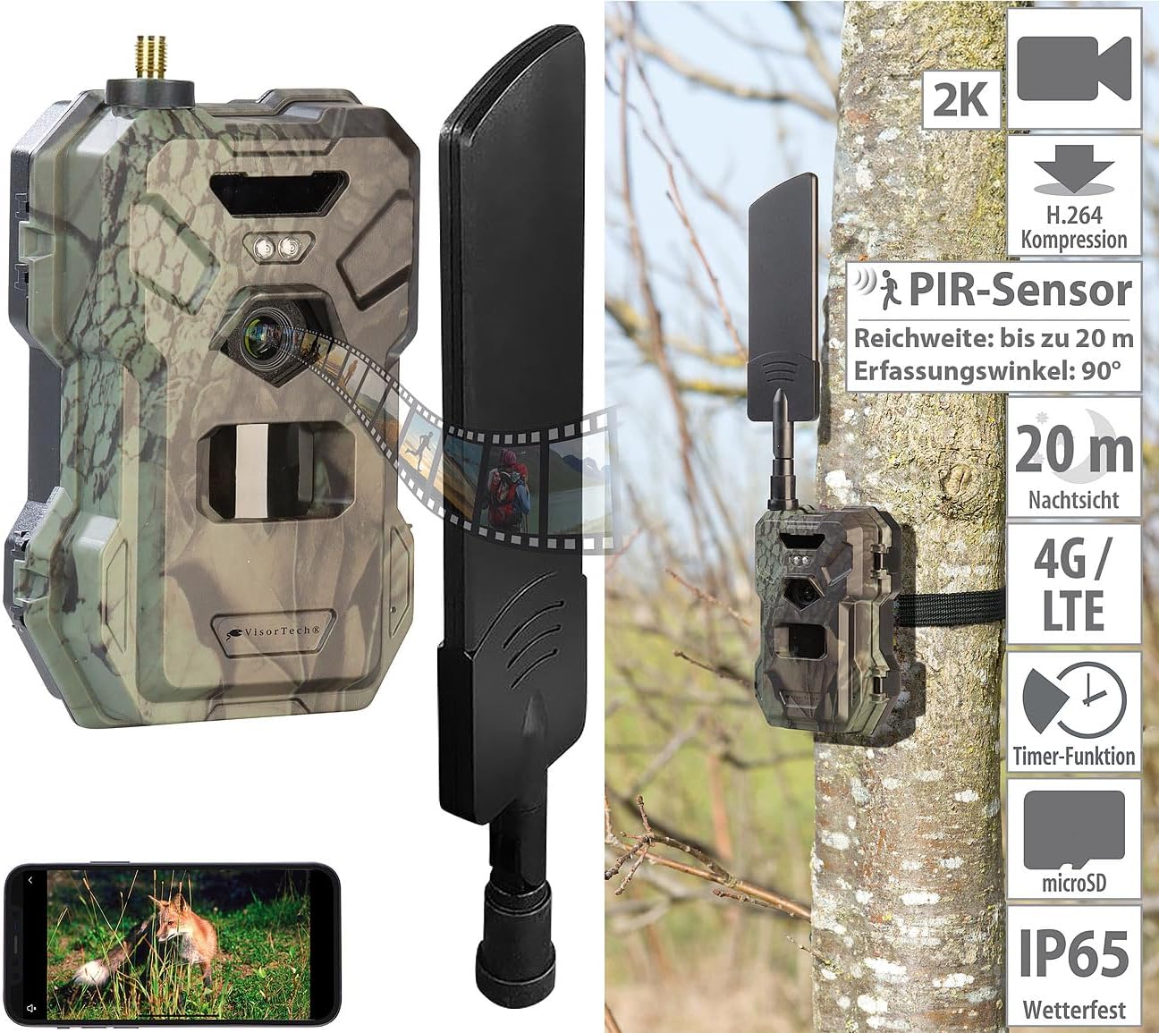 Lovačka kamera HC-880Pro 4G – 30MP