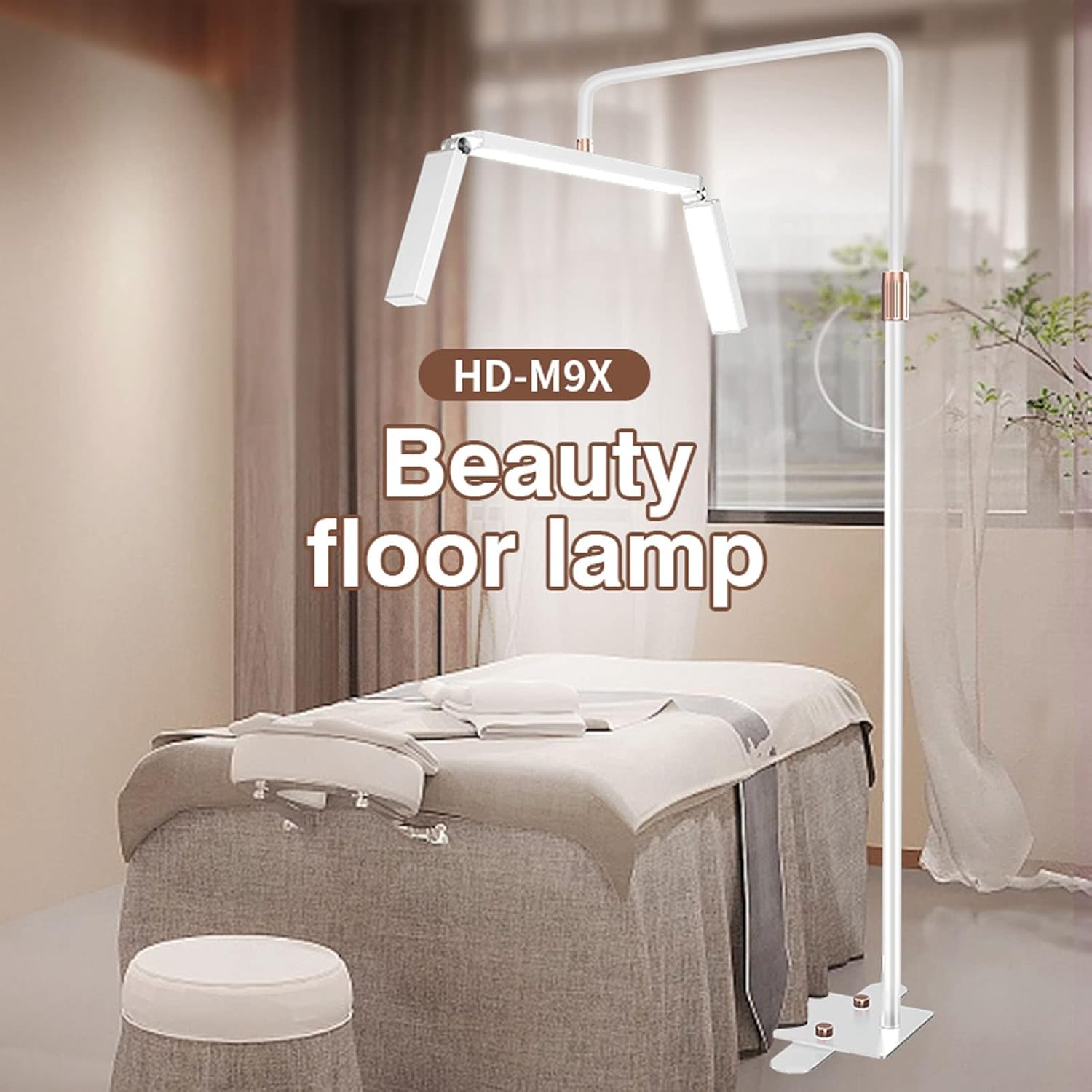 Led podna lampa za trepavice trokraka 23 inca