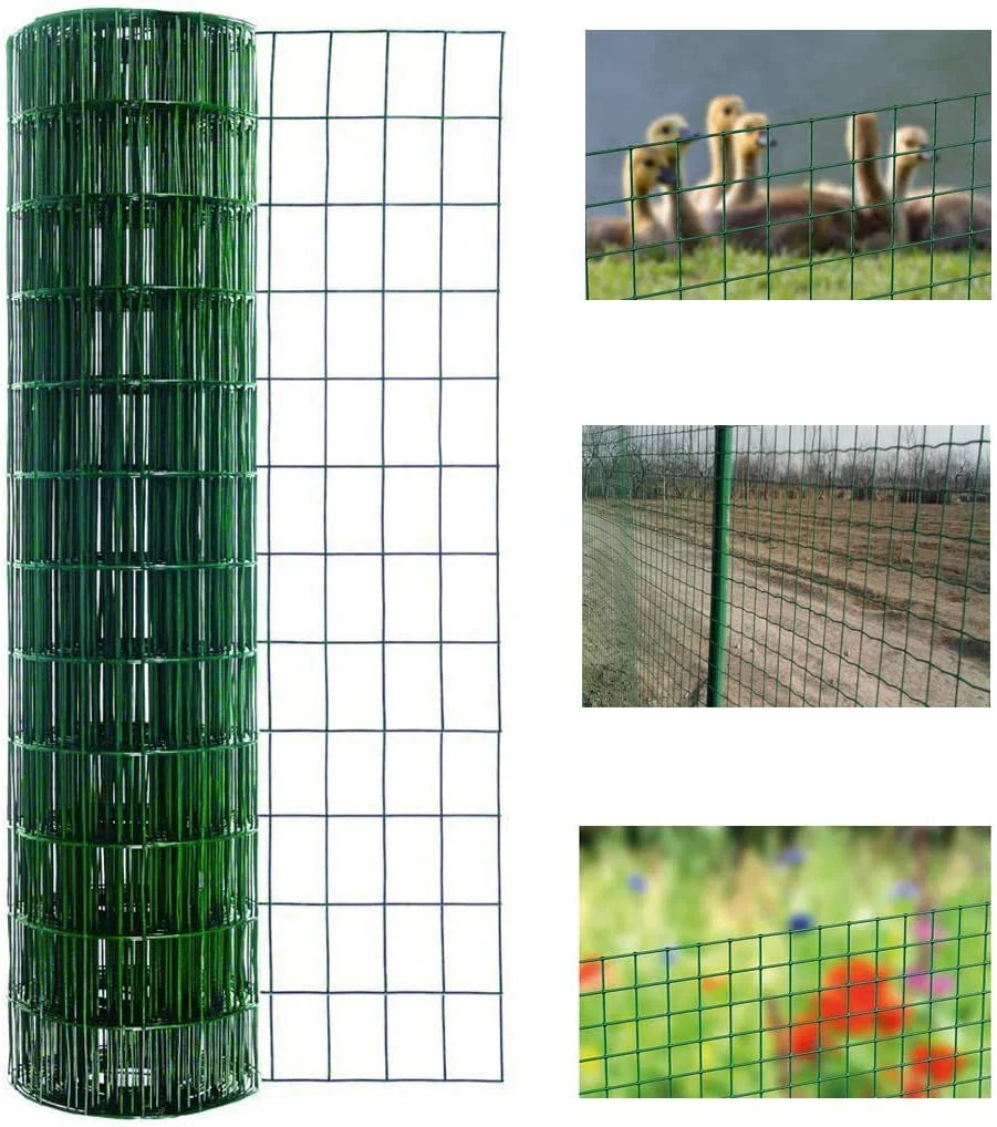 Metalna zelena ograda – 25 m x 1,5 m