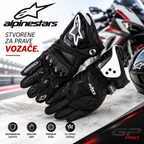 Alpinestars GP Pro Rukavice za Motocikl – Sportske Moto Rukavice za Vožnju i Zaštitu Ruku