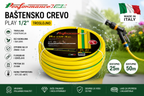 Baštensko Crevo 1/2" PLAY – Italijanski Kvalitet 25m/50m | Lako, Fleksibilno i Izdržljivo