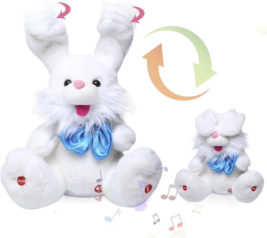 Brbljivi Zeka Bunny koji ponavlja reci i mrda usima – Klikster