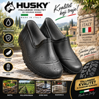 HUSKY Vodootporne Kaljače 42–46 sa Anatomski Uloškom – Protivklizne Radne Cipele
