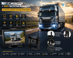 Monitor 7inci + dve wifi bezicne kamere za kamion, kombajn