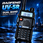Baofeng UV-5R Dual Band Radio Stanica – Prenosiva VHF/UHF Radio Stanica