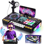 DJ Mikseta za Decu – Muzička Igračka sa Svetlom i Zvukom za Male DJ-eve
