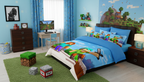 Dečija Minecraft Posteljina – 5D Dizajn, Mekana i Topla