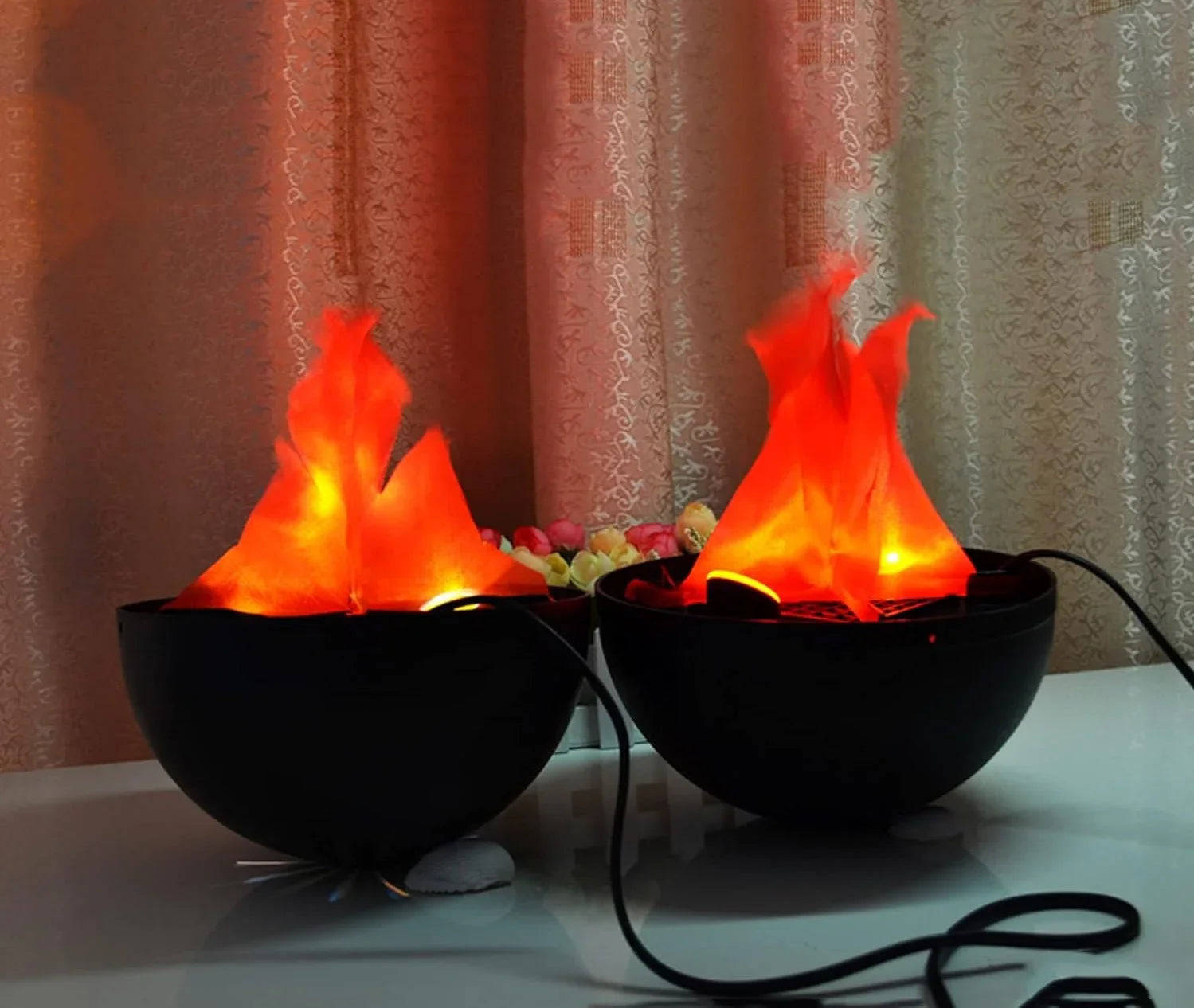 Dekorativna Viseća Lampa Sa Efektom Vatre
