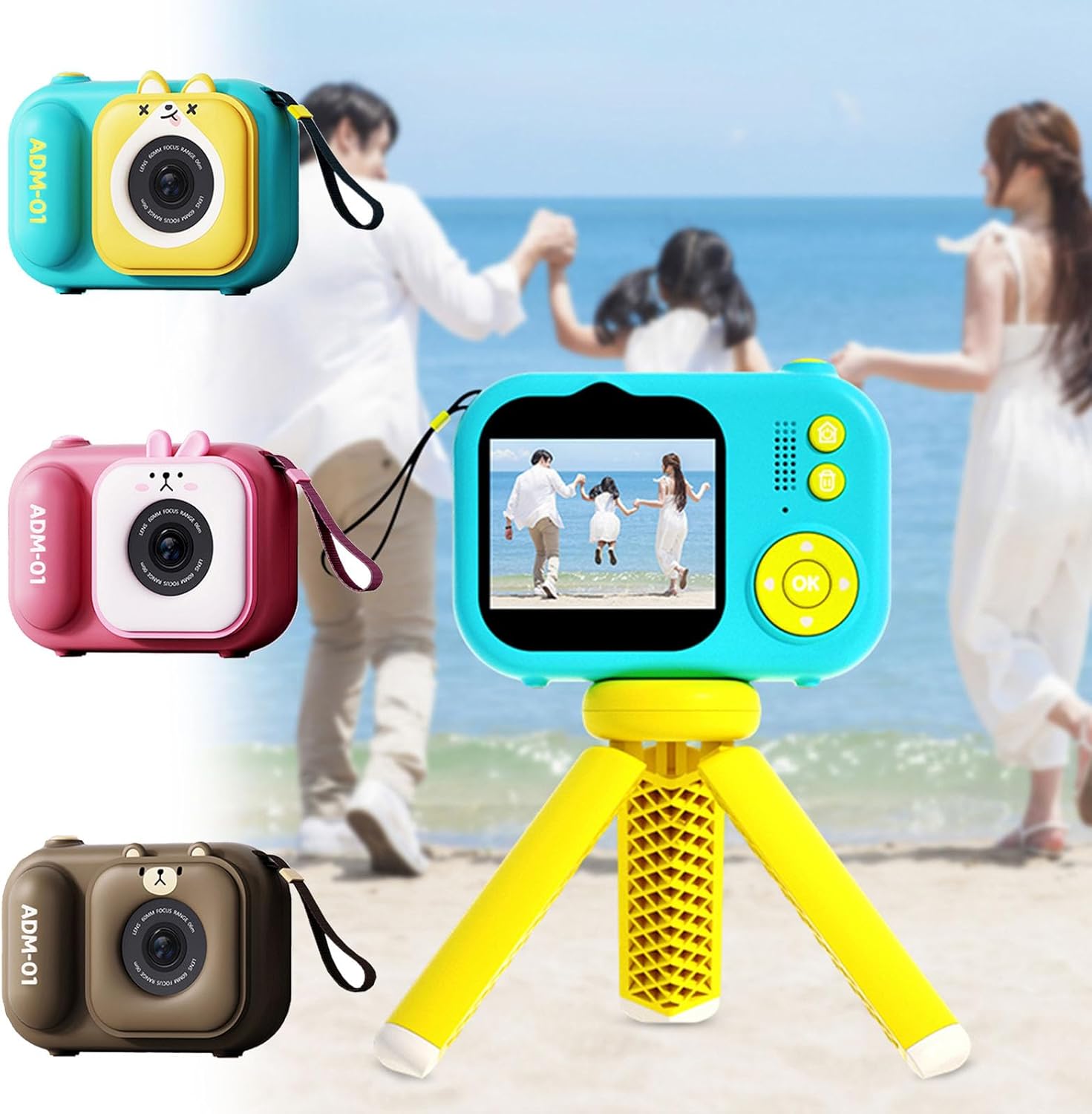 Digitalni fotoaparat za decu sa tripodom