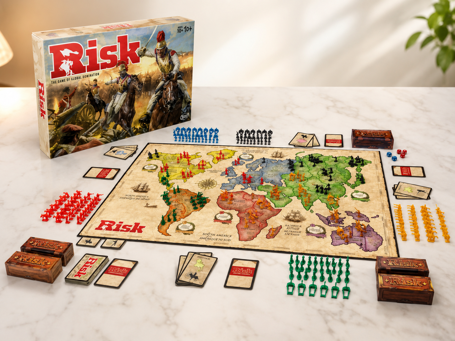 Društvena Igra Riziko – Klasična Strateška Board Game Igra za Sve Uzraste