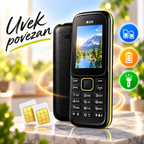 Samsung SM-B310E Dual SIM – Kompaktni Mobilni Telefon sa Fizičkom Tastaturom
