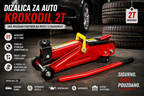 Dizalica za auto krokodil 2t Dizalica krokodilka 2T