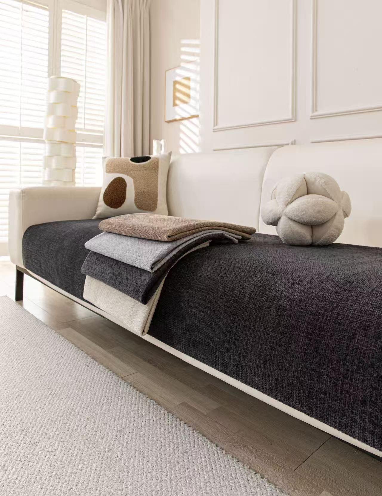 Prekrivač za Krevet 70x150 cm – Moderan Minimalistički Dizajn, Mekan i Elegantan (4 Boje)
