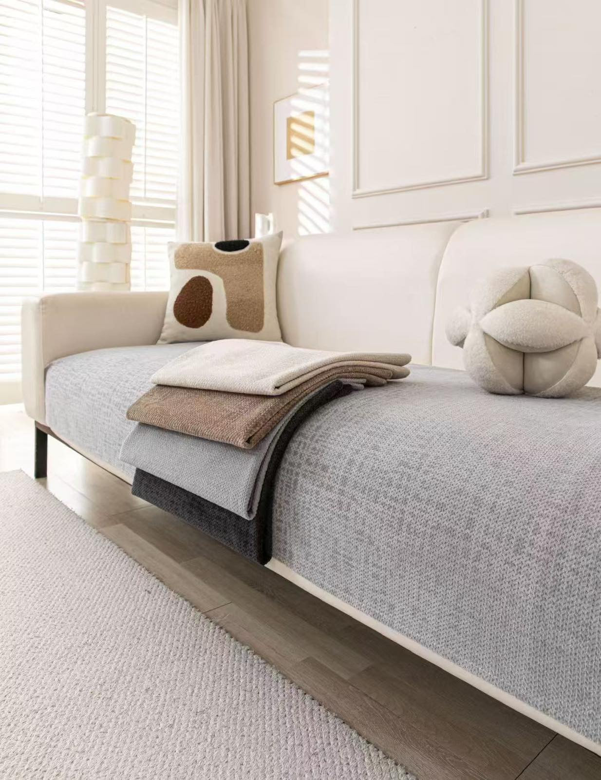 Prekrivač za Krevet 70x150 cm – Moderan Minimalistički Dizajn, Mekan i Elegantan (4 Boje)