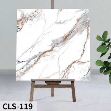 Samoleplivi Zidni Paneli 60x60 cm (10 Kom) – 3D Imitacija Drveta/Mermera | Luksuzan Izgled + Laka Montaža