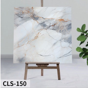 Samoleplivi Zidni Paneli 60x60 cm (10 Kom) – 3D Imitacija Drveta/Mermera | Luksuzan Izgled + Laka Montaža