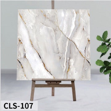 Samoleplivi Zidni Paneli 60x60 cm (10 Kom) – 3D Imitacija Drveta/Mermera | Luksuzan Izgled + Laka Montaža