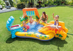 Dečiji Bazen INTEX Dino Play Centar – Vodena Zabava sa Toboganom i Fontanom