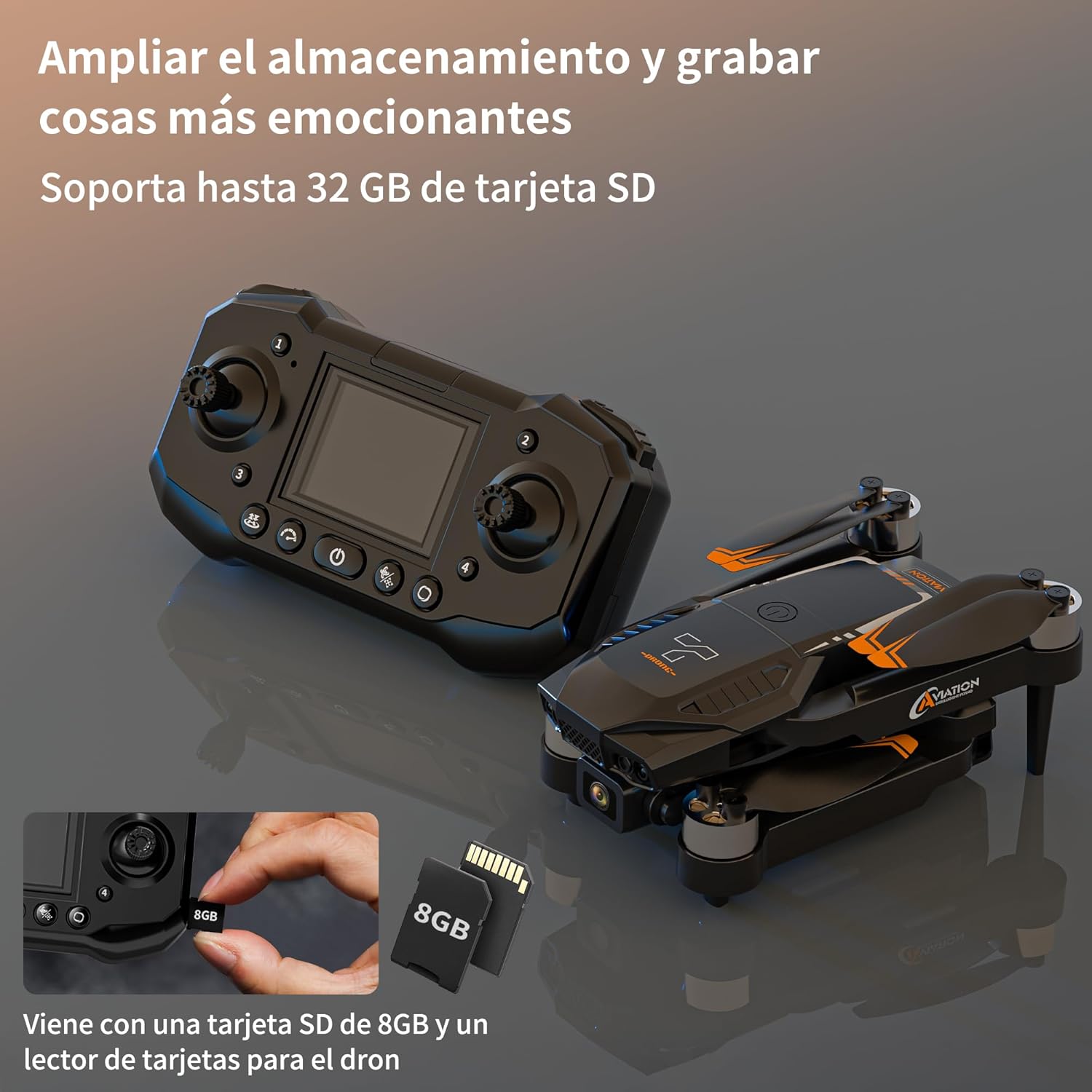 Inteligentni dron F205 sa ekranom – Profesionalni RC dron