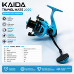 Kaida Travel Mate 2000 Mašinica za Ribolov