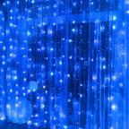LED zavesa novogodisnja 3x3 metara Plava