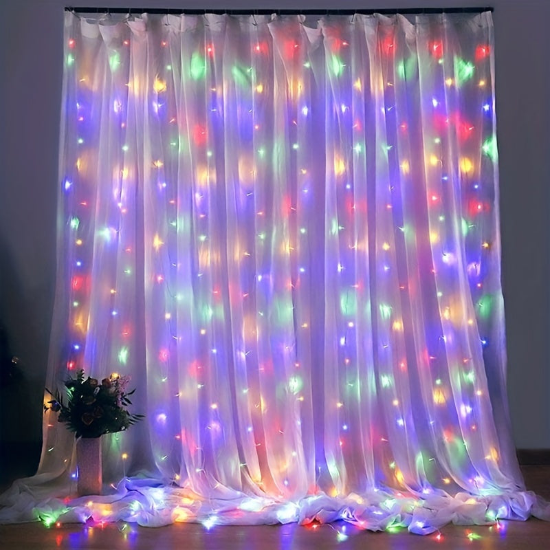 LED zavesa novogodisnja 3x3 metara RGB Sarena