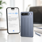 M1 Smart Voice Recorder – AI Diktafon sa Transkripcijom u Realnom Vremenu i Kontrolom preko Aplikacije