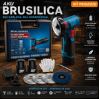 Akumulatorska Mini Brusilica 12V 76mm – Bežična Brusilica sa Dve Baterije za Precizan Rad