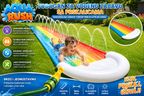 Veliki Naduvavajući Vodeni Tobogan sa Prskalicama – Slip and Slide za Decu i Odrasle | Vodeni Park za Dvorište i Baštu