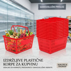 Plastične Korpe za Kupovinu – Izdržljive Korpe za Market, Prodavnicu i Samouslužne Objekte
Rich text editor
