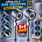 Tuš Glava 4u1 sa Masažom – Turbo Tuš Glava za Jači Pritisak Vode 1+1 GRATIS