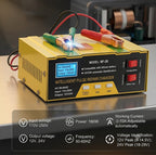 Digitalni Punjač Akumulatora 12V/24V – Smart Punjač za Auto, Motor, Kombi i Kamion