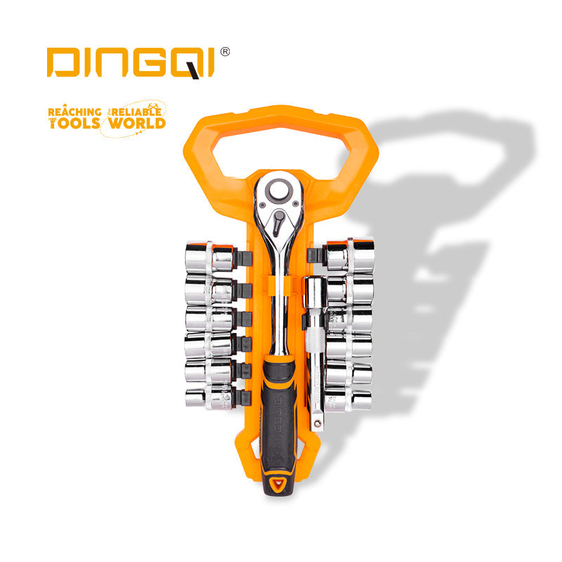 DINGQI Set Gedora 12 delova – 1/2" Račna sa Brzim Otpuštanjem