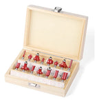 Set Glodala za frezer prihvat 6 mm 15 kom