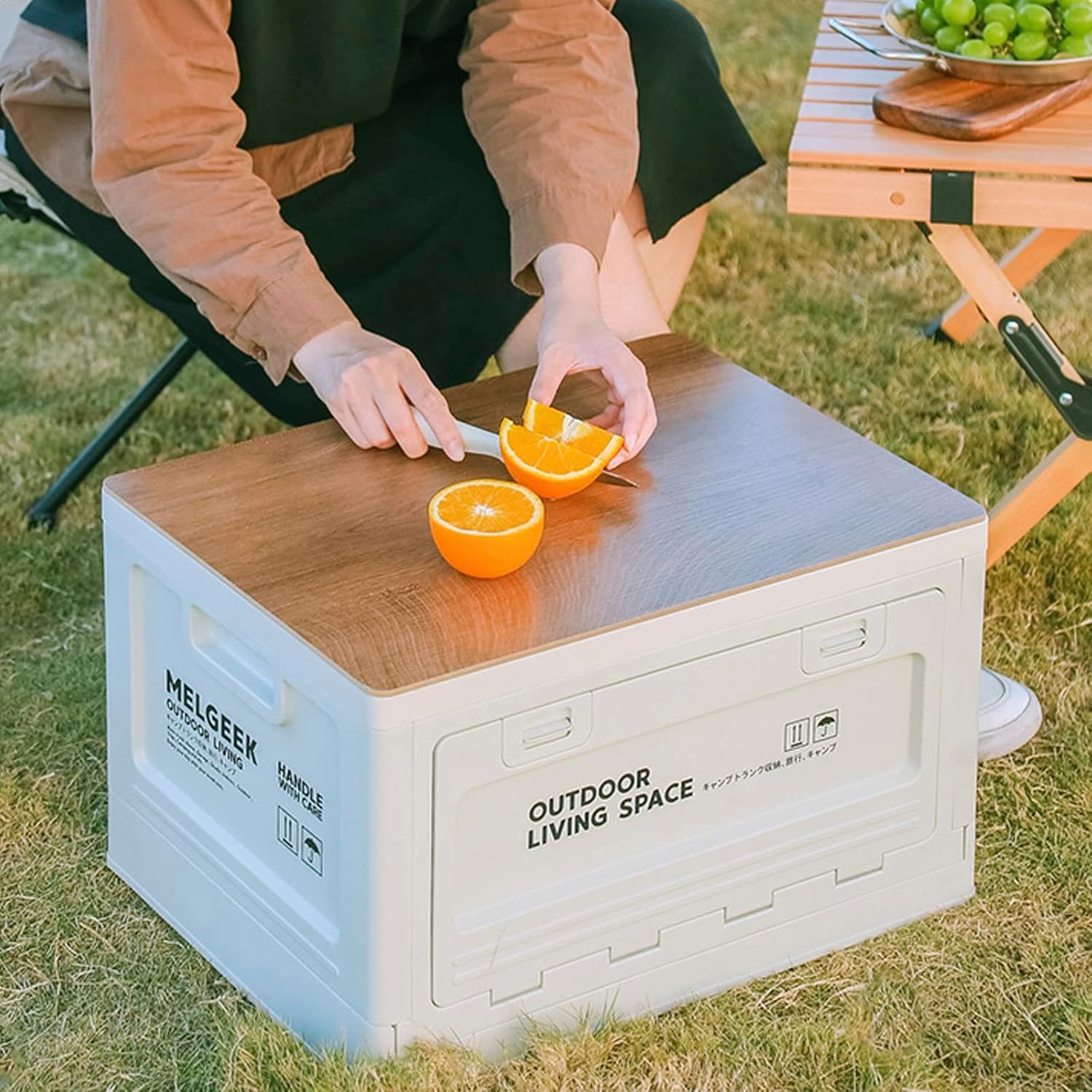 Multifunkcionalna Kutija za Kampovanje i Piknik – Lako Sklapanje