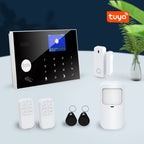 Smart WiFi GSM Alarm sa SIM Karticom – Bežični Alarmni Sistem za Kuću, Stan i Lokal sa Ugrađenom Baterijom