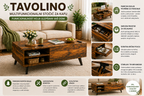Tavolino Sto za Dnevnu Sobu – Moderan Dizajn i Funkcionalnost