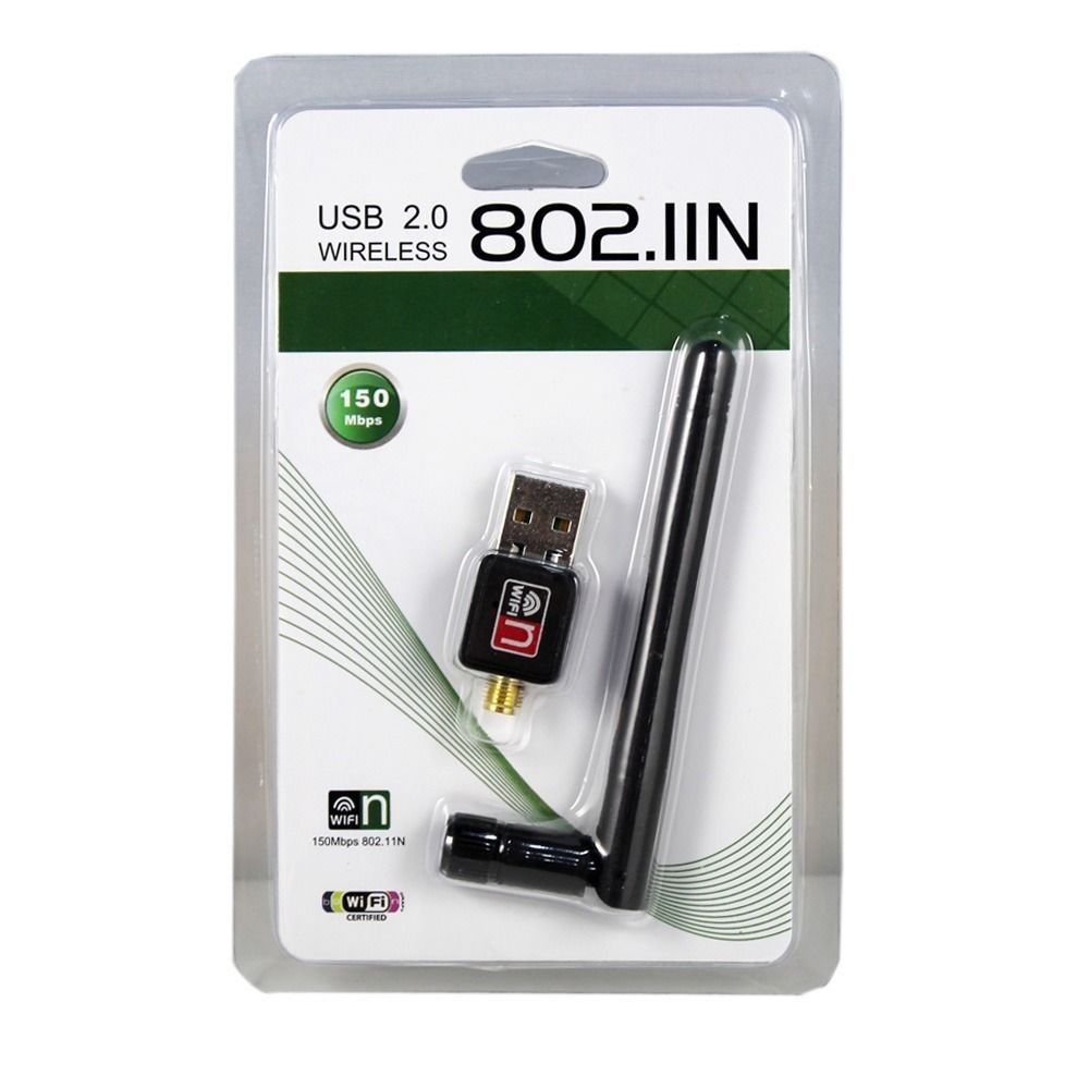 WiFi USB Adapter 150 Mbps sa Antenom – Brz Internet za PC i Laptop