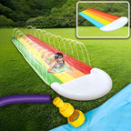Veliki Naduvavajući Vodeni Tobogan sa Prskalicama – Slip and Slide za Decu i Odrasle | Vodeni Park za Dvorište i Baštu