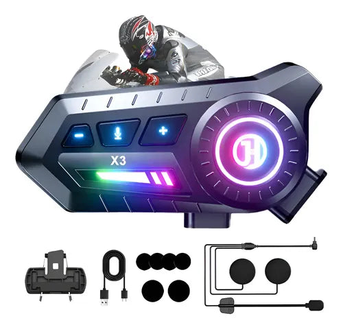 Moto Interkom X3 – Bežične Slušalice za Kacigu sa Bluetooth vezom