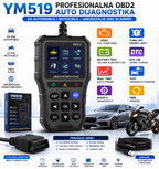 YM519 Auto Dijagnostika OBD2 za Automobile i Motocikle – Profesionalni Dijagnostički Uređaj