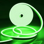LED NEON flex traka - 10m 220v Zelena