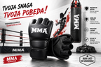 MMA Rukavice za Kik Boks, Boks i Džak – Profesionalne Poluprstne Rukavice za Trening, Sparing i Borilačke Sportove