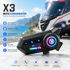 Moto Interkom X3 – Bežične Slušalice za Kacigu sa Bluetooth vezom