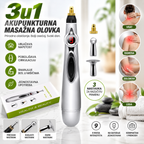 3u1 Akupunkturna Masažna Olovka – Električni Stimulator za Akupunkturu, Masažu i Opuštanje Mišića