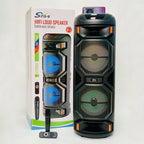 ZQS-8221 Karaoke Zvučnik – 40W Bluetooth sa Bežičnim Mikrofonom i Jakim Basom