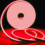 LED NEON flex traka - 10m 220v Crvena
